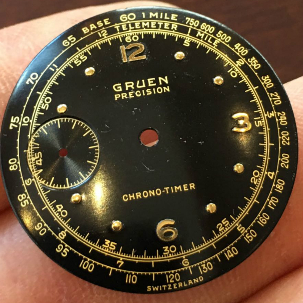 Gruen precision chrono timer
