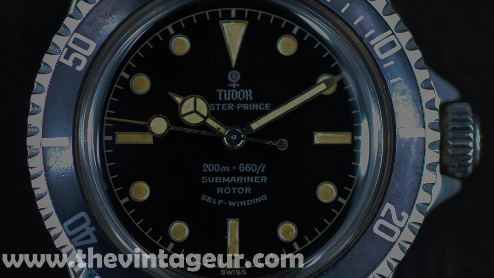 Tudor submariner 7928 pcg chapter ring