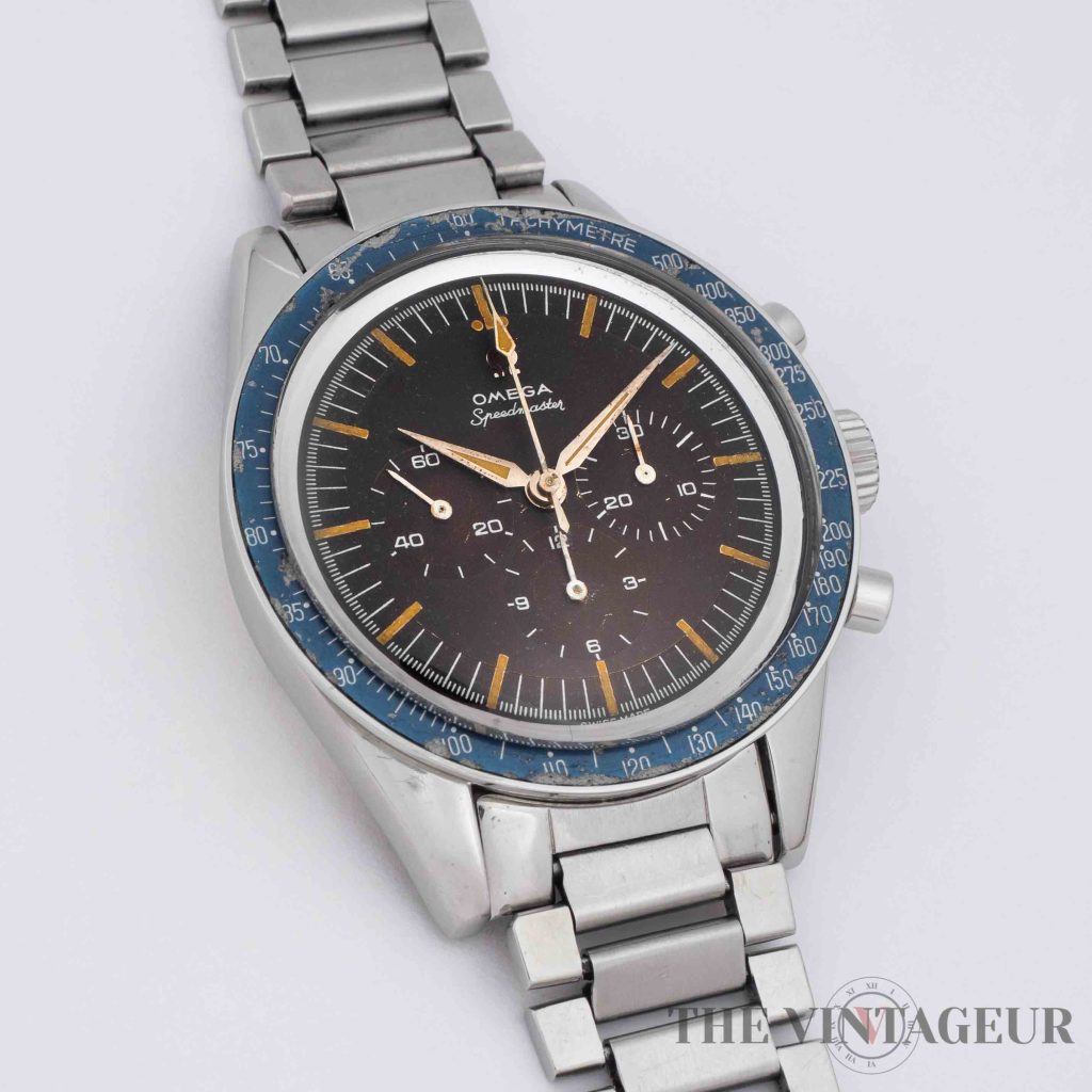 Omega speedmaster 2998-62 lunetta blu