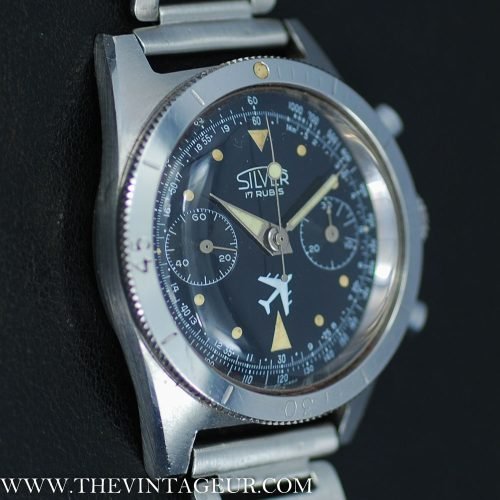 Silver - chronograph - b52