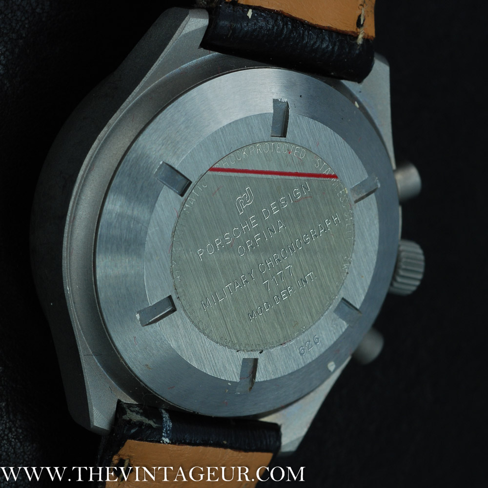 Porsche Design by orfina with lemania 5100 military watch nos