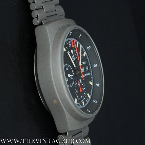 Porsche Design by orfina with lemania 5100 - military watch - nos - green pdv