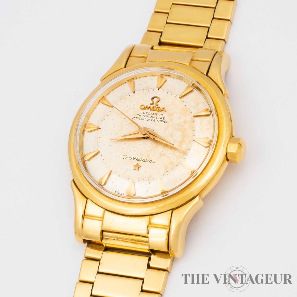 Omega constellation or jaune 18kt