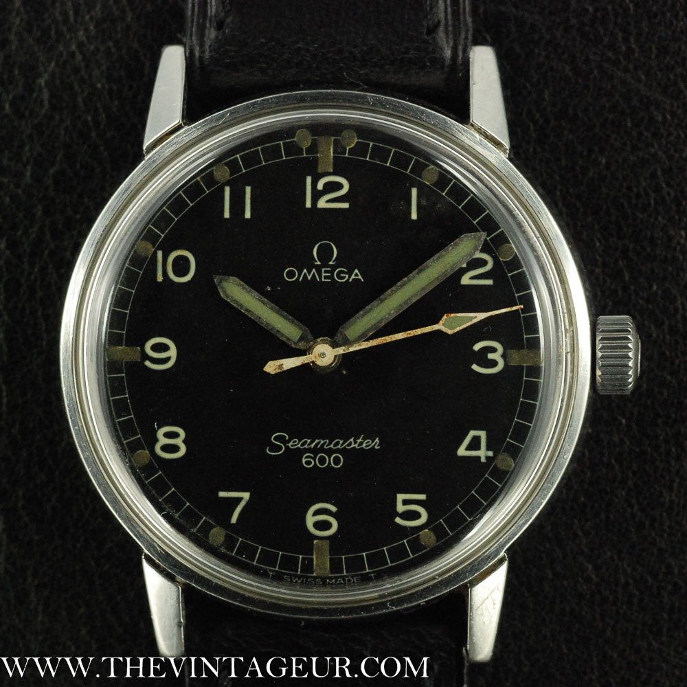 Omega - seamaster 600 - military style dial