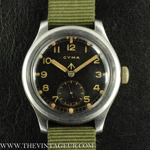 Cyma military wristwatch wwii