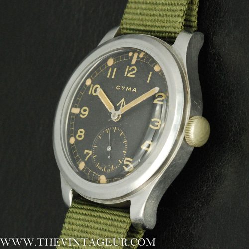 Cyma Militär-Armbanduhr wwii