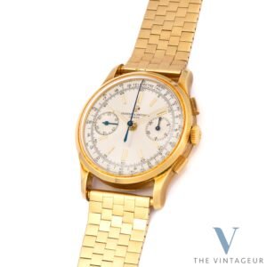 Vacheron Constantin Montre-bracelet chronographe en or jaune 18 carats, réf. 4072