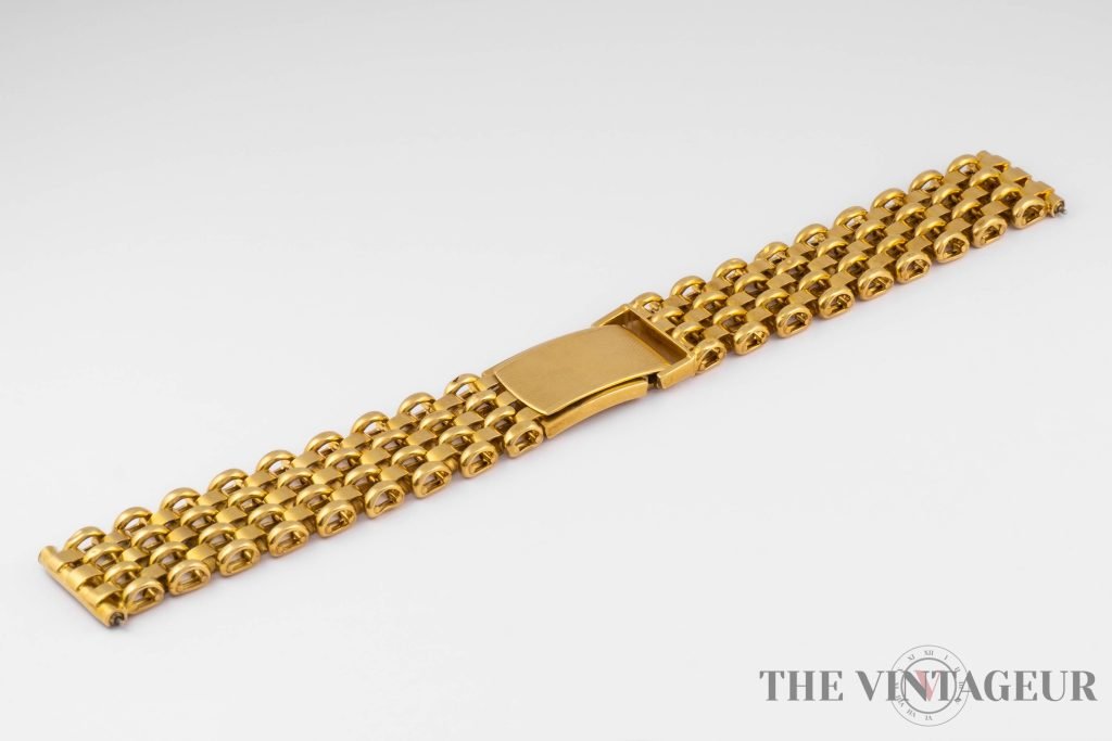 18k yellow gold bracelet Gay Freres "gf" style