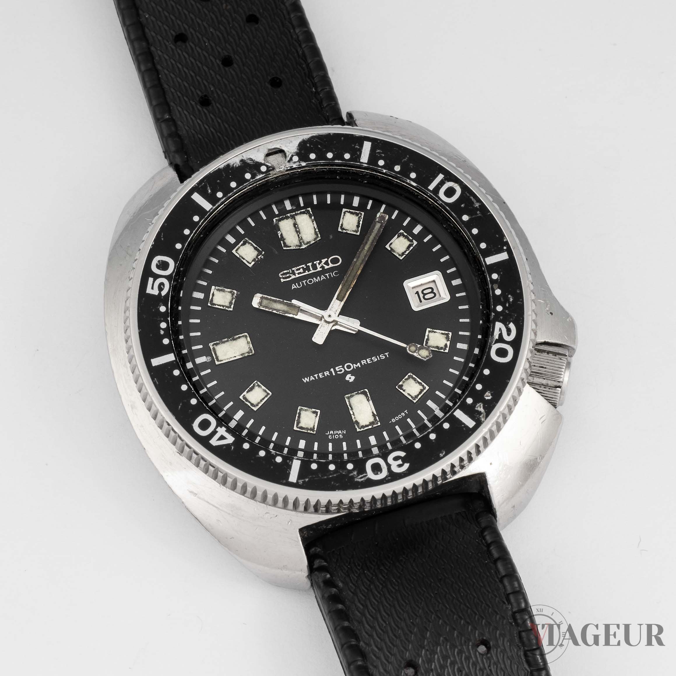 Seiko vintage diver discount watch