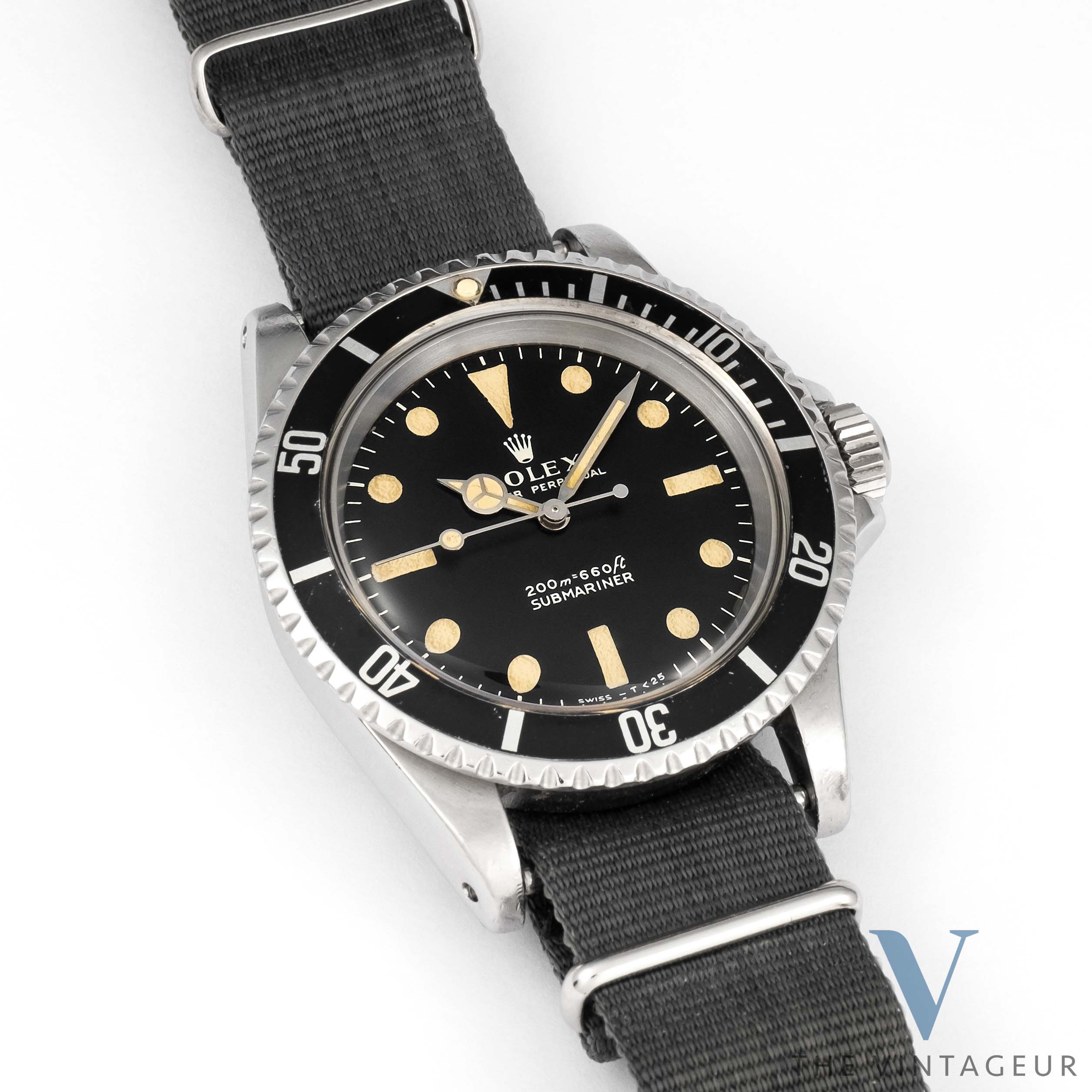 Rolex Submariner 5513 Meter First de 1967