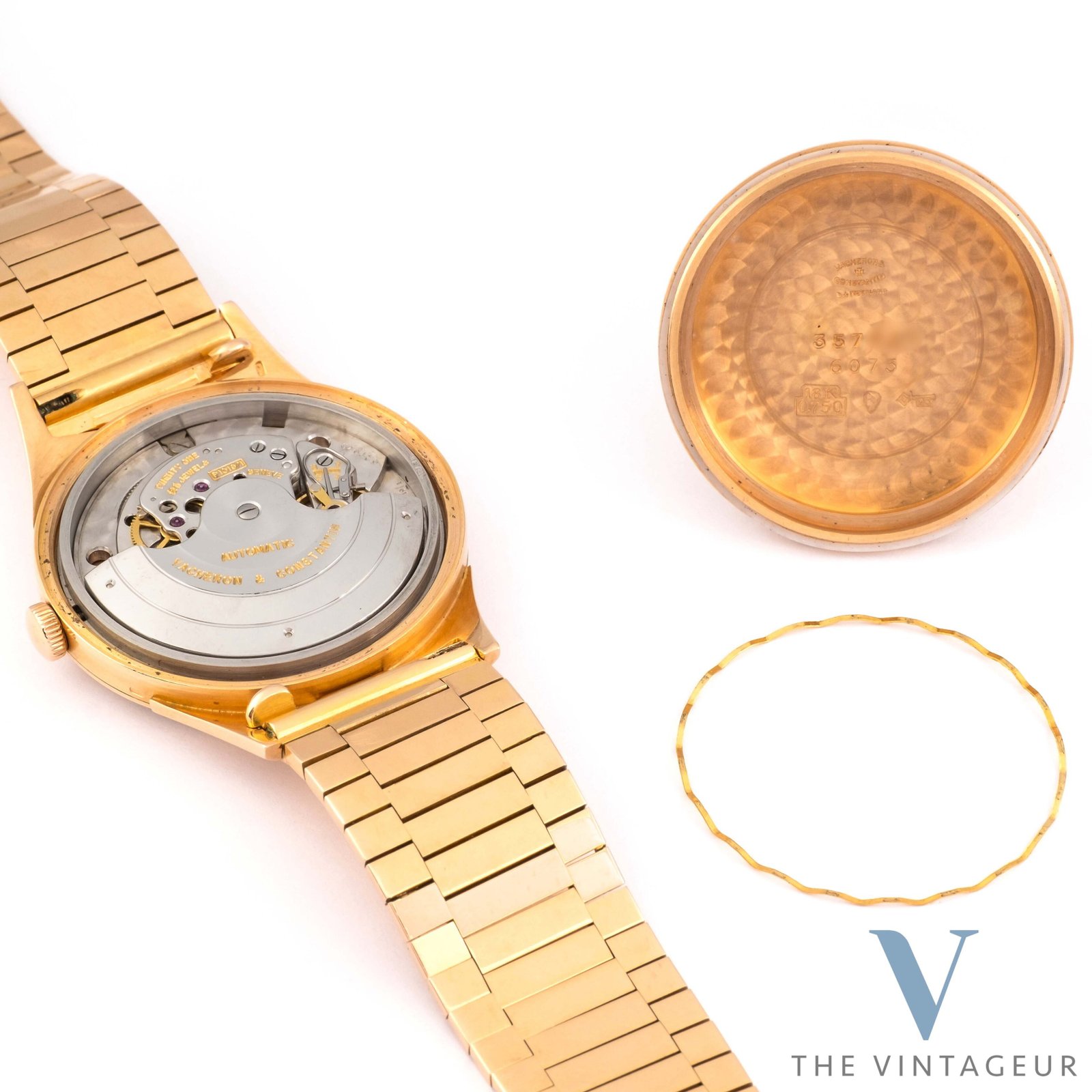 Vacheron Constantin ref 6073 "montre habillée" en or rose