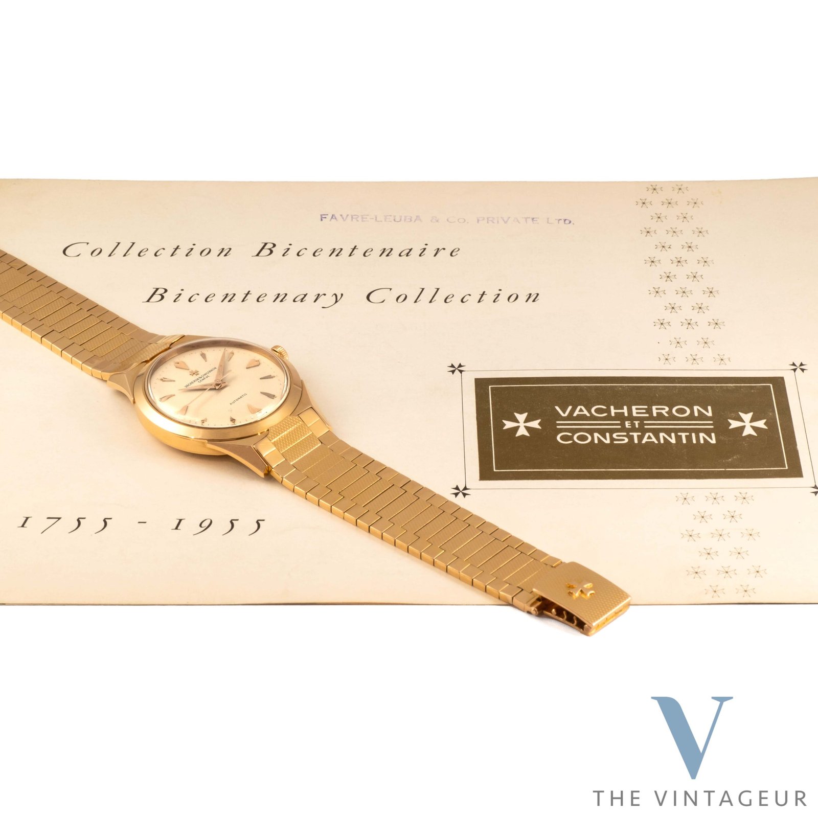 Vacheron Constantin ref 6073 "dress watch" in oro rosa
