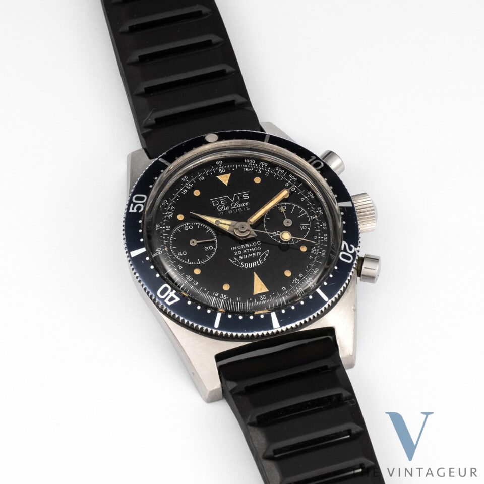 Devis De Luxe Diver Super Squale Chronograph 200 mt