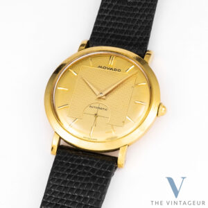 Movado Automatic Bumper 18k ref 8463