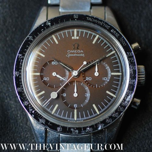 Omega Speedmaster 2998-1 brown lollipop base 1000