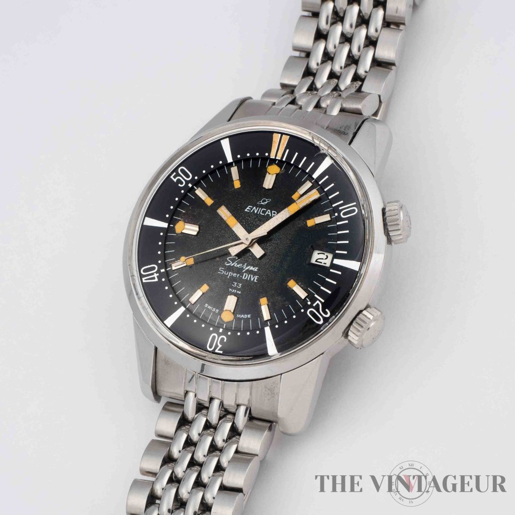 Enicar Sherpa super dive diver