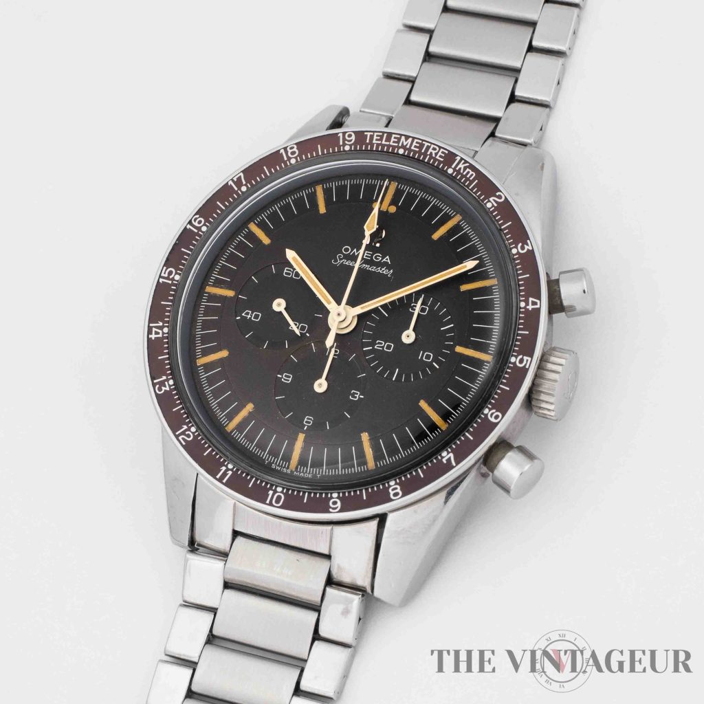 Omega Speedmaster 105.003-1965 braune telemetrische Lünette "ed white"