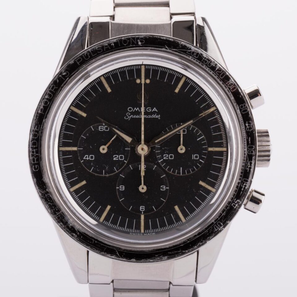 Omega speedmaster 2998-4 lunette pulsométrique