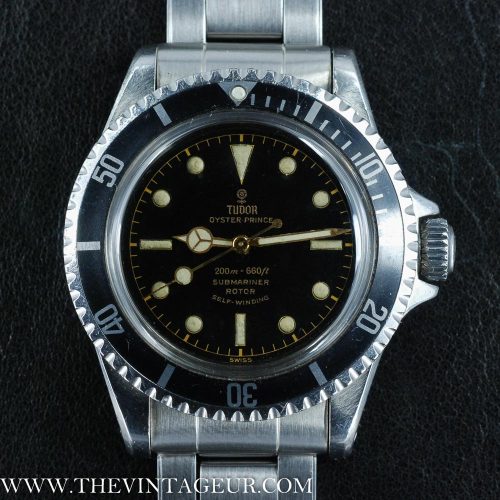 Tudor Submariner 7928 pcg chapter ring long five