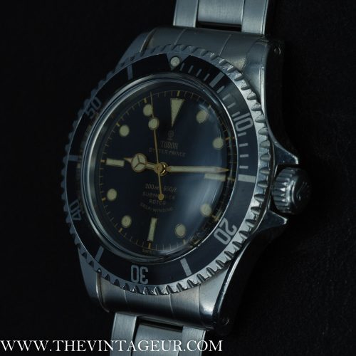 Tudor Submariner 7928 pcg chapter ring long five