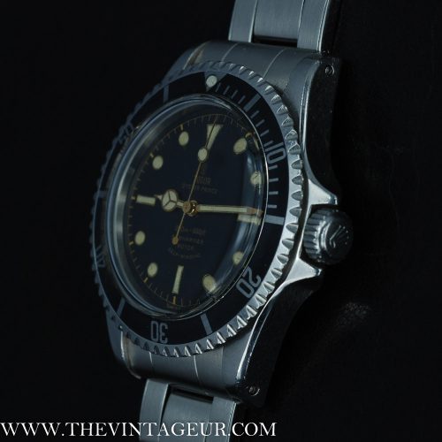 Tudor Submariner 7928 pcg chapter ring long five