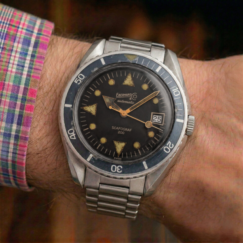 Eberhard Scafograf 200 ref:11706 Taucher aus den 1960er Jahren.