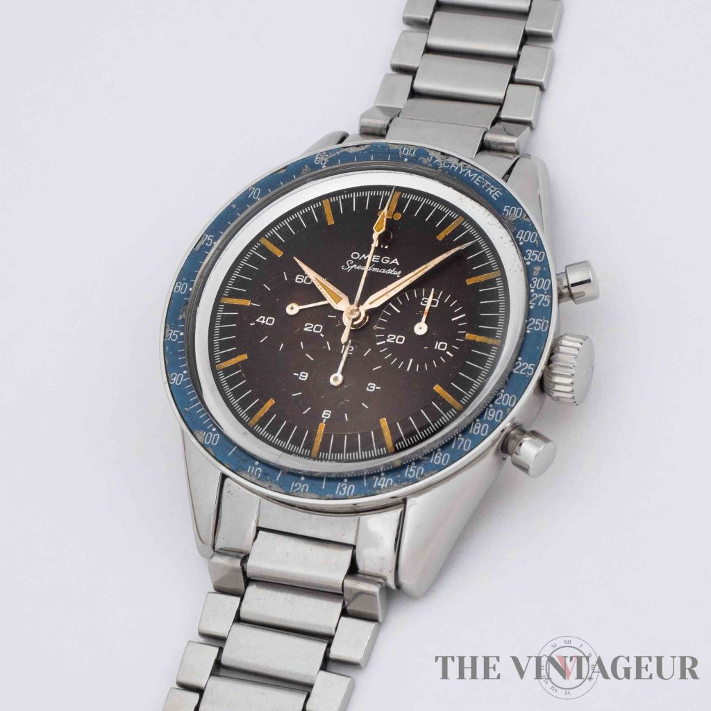 Omega speedmaster 2998-62 blue bezel