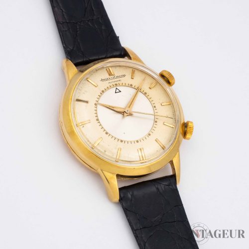 Jaeger Lecoultre memovox massiv 18k Gold Weckeruhr