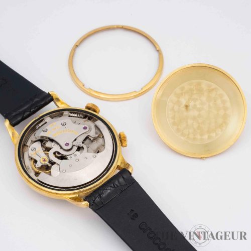 Jaeger Lecoultre memovox massiv 18k Gold Weckeruhr