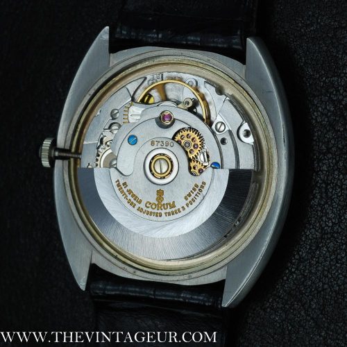 Corum structured dial