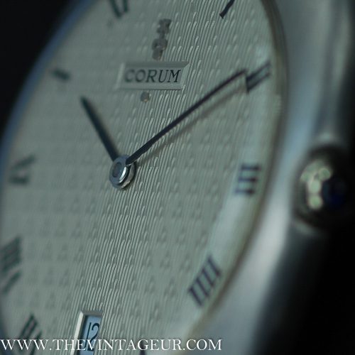 Corum structured dial