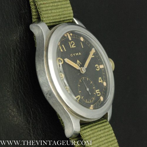 Cyma military wristwatch wwii