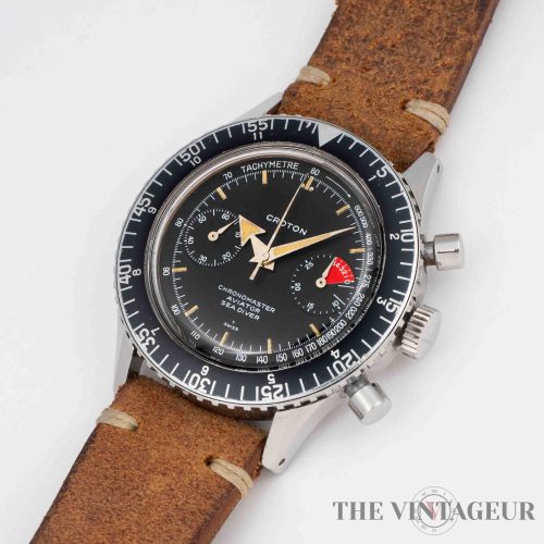 Croton chronomaster aviator sea diver The Vintageur