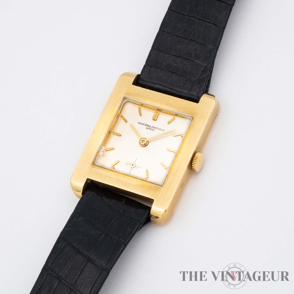 Ap For vacheron constantin ref 4108 tank “brick” 18kt yellow gold