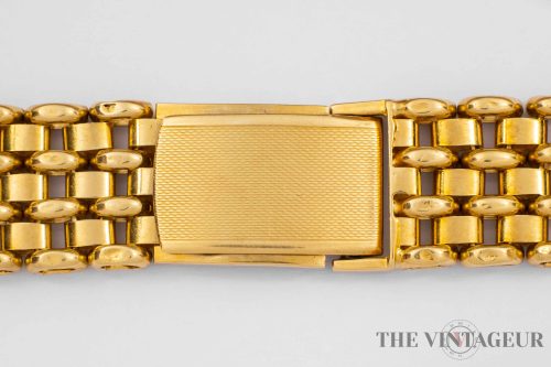 18k solid yellow gold bracelet Gay Freres "gf" style