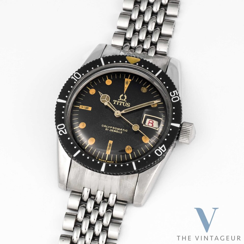 Titus Calypsomatic Big Crown 7986 Diver