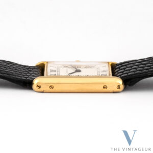 Cartier Tank Normale London 1951 Ultra selten -------------------------------------------------Cartier Tank New York aus den 1970er Jahren mit Audemars Piguet Uhrwerk