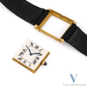 Cartier Tank Normale London 1951 Ultra selten -------------------------------------------------Cartier Tank New York aus den 1970er Jahren mit Audemars Piguet Uhrwerk