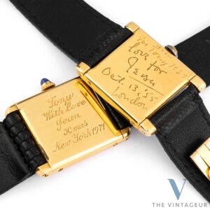 Cartier Tank Normale London 1951 Ultra selten -------------------------------------------------Cartier Tank New York aus den 1970er Jahren mit Audemars Piguet Uhrwerk