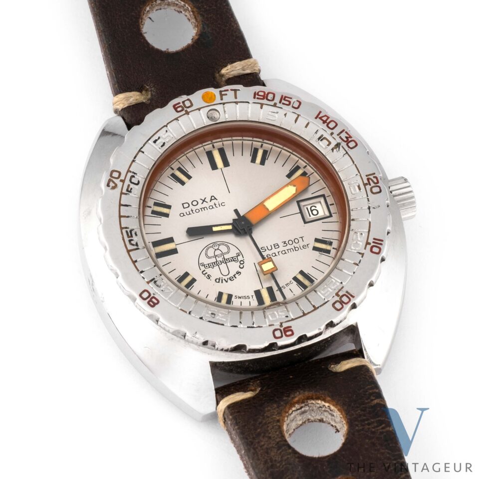 Doxa diver 300T Meerwasser-Sammler "Aqua-lung" us divers co.