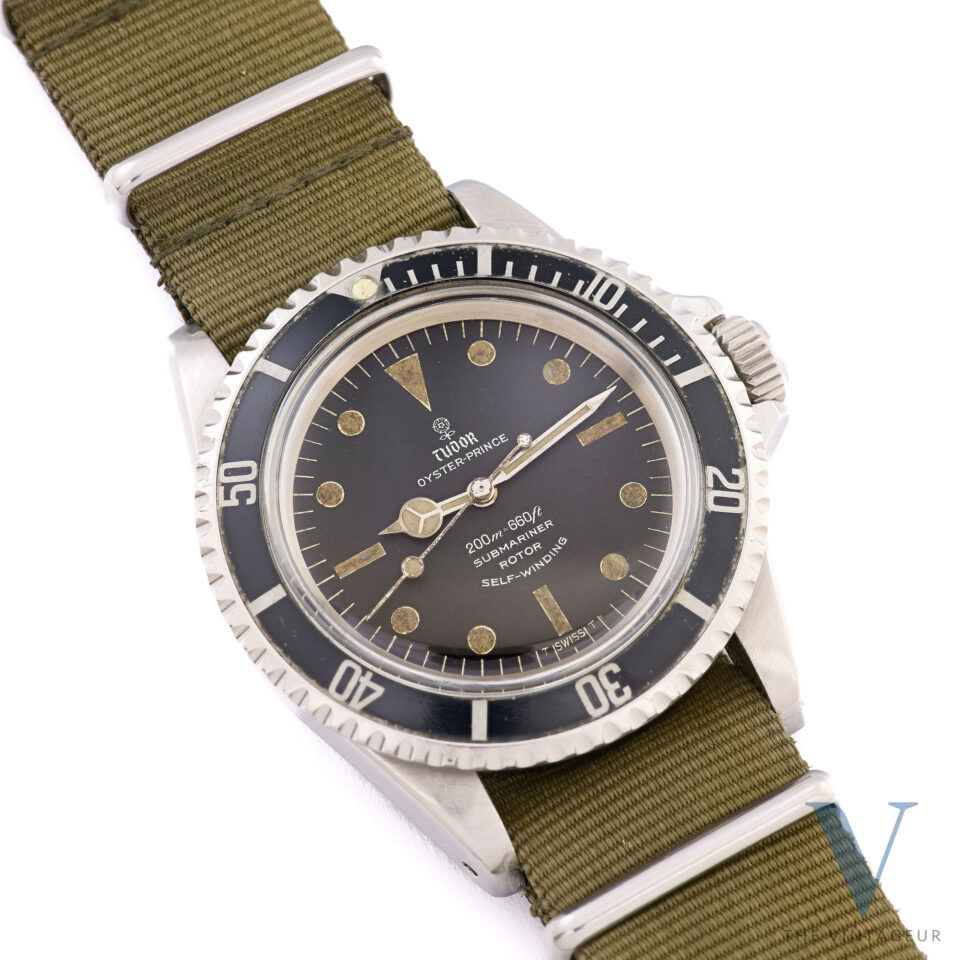 Rare Military Tudor Submariner Ref 7928 de 1967 CI Comando de la Infanteria de Marina Argentina