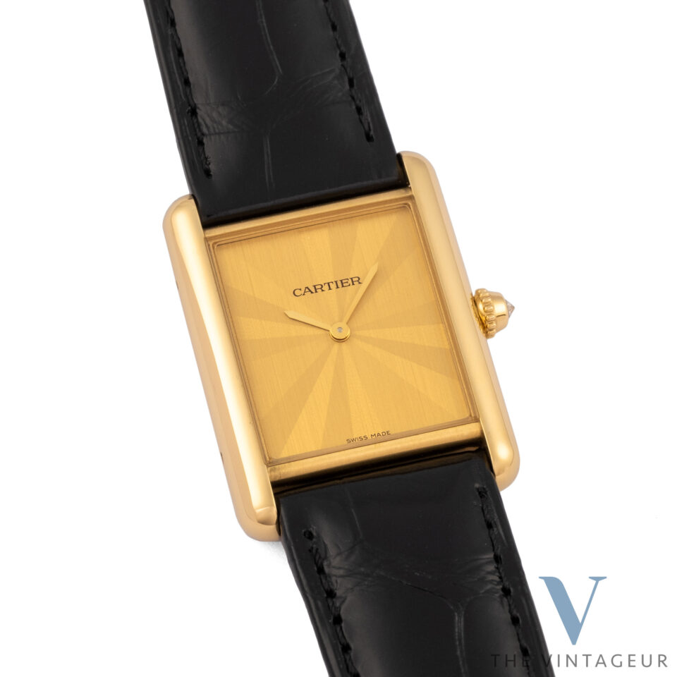 Cartier Tank Louis Bangkok solid yellow gold limited edition 67 pieces