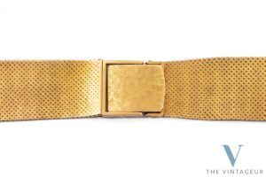 Bracciale Gay Freres "gf" in oro giallo massiccio 18 ct.