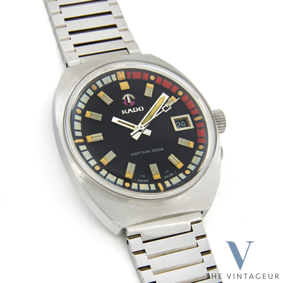 Rado Captain Cook Vintage Day-Date - Ref.11773/1 from 1960's