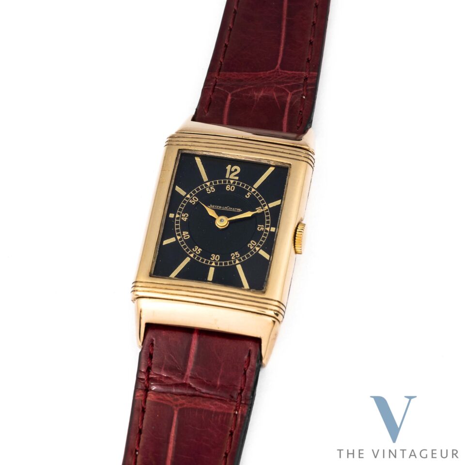 Jaeger-LeCoultre Reverso 9k massivem Gelbgold aus den 1940er Jahren