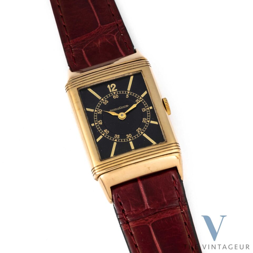 Jaeger-LeCoultre Reverso 9k massivem Gelbgold aus den 1940er Jahren