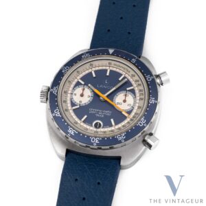 Lanco Hamilton Chrono Matic Pan-Europe 703 chronographe GMT des années 1970, ref. 11003-3 nouveau stock