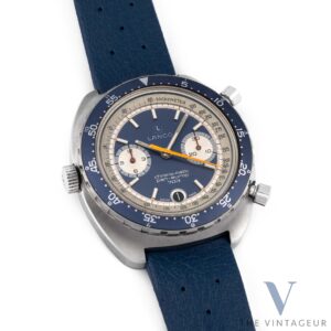 Lanco Hamilton Chrono Matic Pan-Europe 703 chronographe GMT des années 1970, ref. 11003-3 nouveau stock