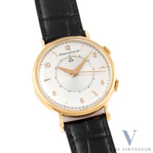 jaeger-lecoultre memovox 18k or rose massif