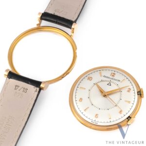 jaeger-lecoultre memovox 18k or rose massif